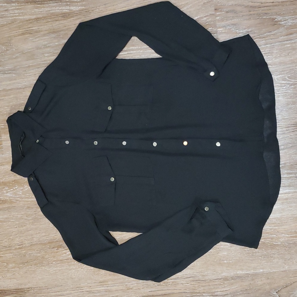 (XS) ZARA Basic Lightweight Formal Office Workwear Lightweight Business